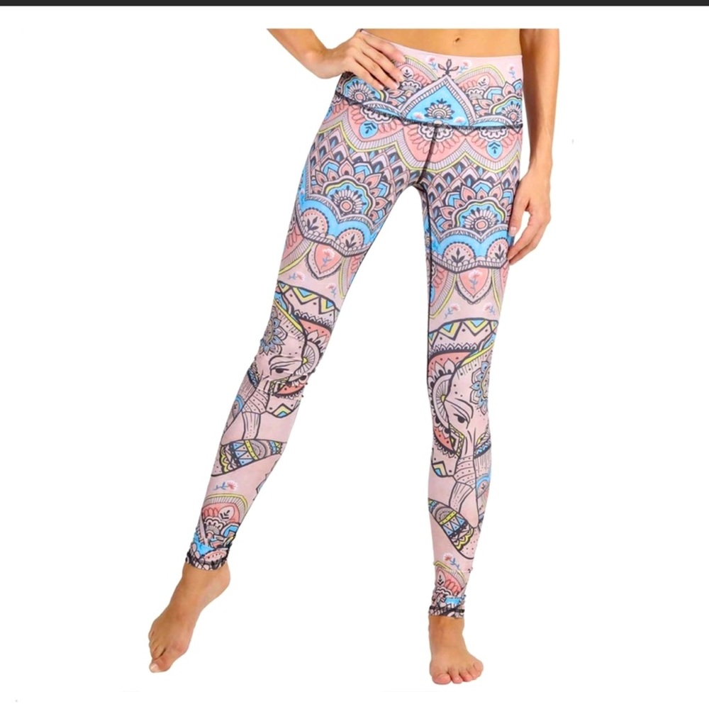 Yoga Democracy Mystic Elephant Yoga Legging